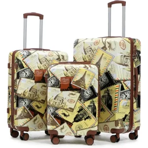 Lightweight 360 Spinner Suitcase with Gradient Hues