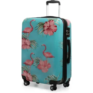 Flamingo/Lake Blue Travel Luggage