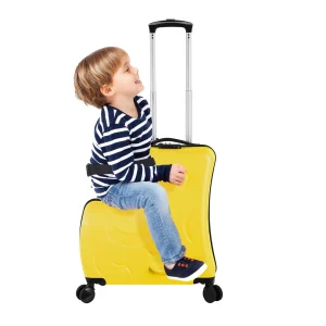 Kids Ride-On Suitcase for 3-6 Years Old