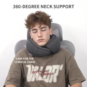 Upgraded Travel Neck Pillow for Airplane